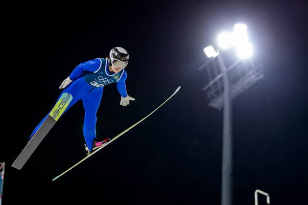 OLYMPICS - Winter Olympic Games, Olympische Spiele, Olympia, OS Milano Cortina 2026 VAL DI FIEMME,ITALY,05.FEB.26 - OLYMPICS, Ski jumping, Skispringen, Ski, nordisch - Winter Olympic Games Milano Cortina 2026, preview, normal hill, training, women. Image shows Frida Westman (SWE).  GEPAxpictures xMatthiasxTrinkl