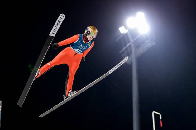 OLYMPICS - Winter Olympic Games, Olympische Spiele, Olympia, OS Milano Cortina 2026 VAL DI FIEMME,ITALY,05.FEB.26 - OLYMPICS, Ski jumping, Skispringen, Ski, nordisch - Winter Olympic Games Milano Cortina 2026, preview, normal hill, training, women. Image shows Heidi Dyhre Traaserud (NOR).  GEPAxpictures xMatthiasxTrinkl