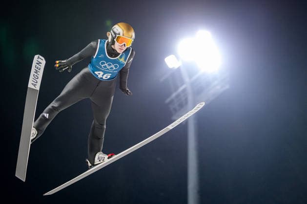 OLYMPICS - Winter Olympic Games, Olympische Spiele, Olympia, OS Milano Cortina 2026 VAL DI FIEMME,ITALY,05.FEB.26 - OLYMPICS, Ski jumping, Skispringen, Ski, nordisch - Winter Olympic Games Milano Cortina 2026, preview, normal hill, training, women. Image shows Selina Freitag (GER).  GEPAxpictures xMatthiasxTrinkl