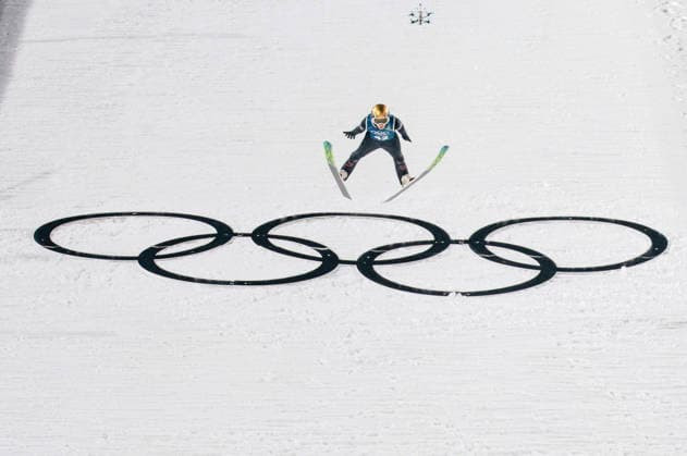 OLYMPICS - Winter Olympic Games, Olympische Spiele, Olympia, OS Milano Cortina 2026 VAL DI FIEMME,ITALY,05.FEB.26 - OLYMPICS, Ski jumping, Skispringen, Ski, nordisch - Winter Olympic Games Milano Cortina 2026, preview, normal hill, training, men. Image shows Stephan Embacher (AUT).  GEPAxpictures xMatthiasxTrinkl