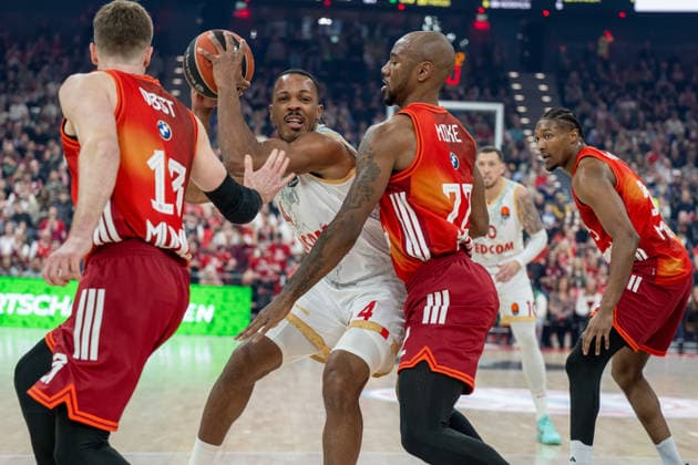 Basketball, EuroLeague, FC Bayern Munich - AS Monaco