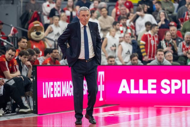 Head Coach Svetislav Persic FC Bayern Basketball , FC Bayern Basketball vs AS Monaco Basket, EuroLeague 27 Matchday, 05 02 2026 Munich Bavaria Germany Copyright: xkolbert-press UlrichxGamelx