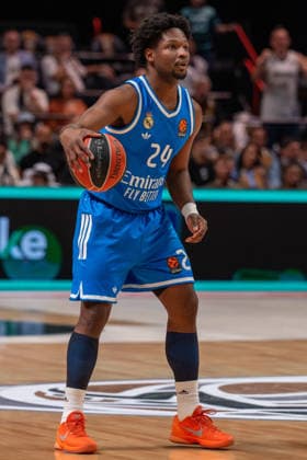 Dubai Basketball v Real Madrid - EuroLeague: DUBAI, UNITED ARAB EMIRATES – FEBRUARY 5: Real Madrid s Andres Feliz in action during the EuroLeague 2025–26 regular season game at Coca-Cola Arena in Dubai, United Arab Emirates on February 5, 2026. Waleed Zein Anadolu Dubai United Arab Emirates. Editorial use only. Please get in touch for any other usage.  Copyright: x2026xAnadoluxWaleedxZeinx