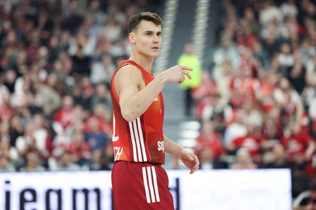 Nenad Dimitrijevic FC Bayern Basketball, 00 , GER, FC Bayern Basketball vs AS Monaco, Basketball, Euroleague, Matchday 27, Season 2025 2026, 05 02 2026, GER, FC Bayern Basketball vs AS Monaco, Basketball, Euroleague, Matchday 27, Season 2025 2026, 05 02 2026 Munich Copyright: xEibner-Pressefoto JennixMaulx EP_JML