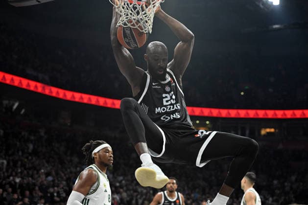 PARTIZAN vs PANATHINAIKOS TONYE JEKIRI, basketball player of Partizan, during the Euroleague match against Panathinaikos, at Belgrade Arena. Belgrade, 05.02.2026. photo: MN PRESS BASKETBALL, EUROLEAGUE, PARTIZAN, PANATHINAIKOS Belgrade Belgrade Arena Serbia Copyright: xMarkoxMetlasx xMNxPressx