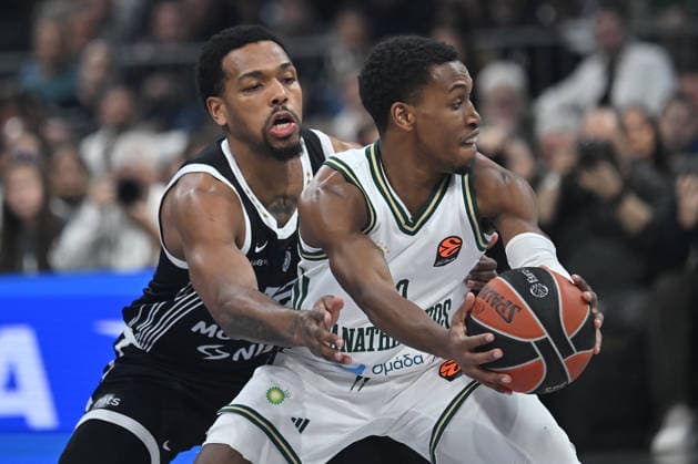 PARTIZAN vs PANATHINAIKOS TJ SHORTS, basketball player of Panathinaikos, during the Euroleague match against Partizan, at Belgrade Arena. Belgrade, 05.02.2026. photo: MN PRESS BASKETBALL, EUROLEAGUE, PARTIZAN, PANATHINAIKOS Belgrade Belgrade Arena Serbia Copyright: xMarkoxMetlasx xMNxPressx