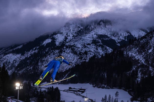 260205 Minja Korhonen of Finland at a women s Ski jumping, Skispringen, Ski, nordisch normal hill training session during day -1 of the 2026 Winter Olympics on February 5, 2026 in Predazzo. Photo: Maxim ThorÃ BILDBYRAN kod MT MT0956 backhoppning ski jumping skihopping Olympic Games, Olympische Spiele, Olympia, OS olympics winter olympics os ol olympiska spel vinter-os olympiske leker milano cortina 2026 milan cortina 2026 milano cortina 2026 olympic games milano cortina 2026 winter olympic games milano cortina-os milano cortina-ol vinter-ol -1 bbeng träning training dam *** 260205 Minja Korhonen of Finland at a women s ski jumping normal hill training session during day 1 of the 2026 Winter Olympics on February 5, 2026 in Predazzo Photo Maxim ThorÃ BILDBYRAN code MT MT0956 ski jumping ski jumping skihopping olympic games olympics winter olympics os ol olympic games winter os olympic games milano cortina 2026 milan cortina 2026 milano cortina 2026 olympic games milano cortina 2026 winter olympic games milano cortina os milano cortina ol winter ol 1 bbeng training training lady  Copyright: MAXIMxTHORE BB260205MT152