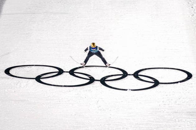 OLYMPICS - Winter Olympic Games, Olympische Spiele, Olympia, OS Milano Cortina 2026 VAL DI FIEMME,ITALY,05.FEB.26 - OLYMPICS, Ski jumping, Skispringen, Ski, nordisch - Winter Olympic Games Milano Cortina 2026, preview, normal hill, training, men. Image shows Felix Trunz (SUI).  GEPAxpictures xMatthiasxTrinkl