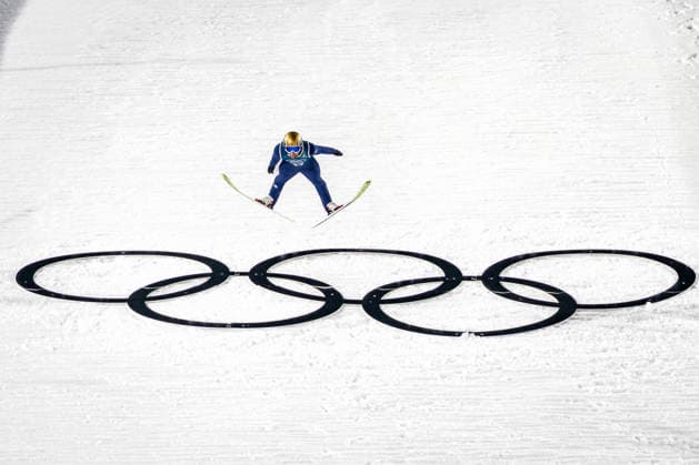 OLYMPICS - Winter Olympic Games, Olympische Spiele, Olympia, OS Milano Cortina 2026 VAL DI FIEMME,ITALY,05.FEB.26 - OLYMPICS, Ski jumping, Skispringen, Ski, nordisch - Winter Olympic Games Milano Cortina 2026, preview, normal hill, training, men. Image shows Pius Paschke (GER).  GEPAxpictures xMatthiasxTrinkl