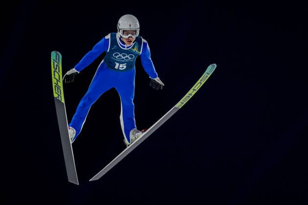 OLYMPICS - Winter Olympic Games, Olympische Spiele, Olympia, OS Milano Cortina 2026 VAL DI FIEMME,ITALY,05.FEB.26 - OLYMPICS, Ski jumping, Skispringen, Ski, nordisch - Winter Olympic Games Milano Cortina 2026, preview, normal hill, training, men. Image shows Hektor Kapustik (SVK).  GEPAxpictures xMatthiasxTrinkl