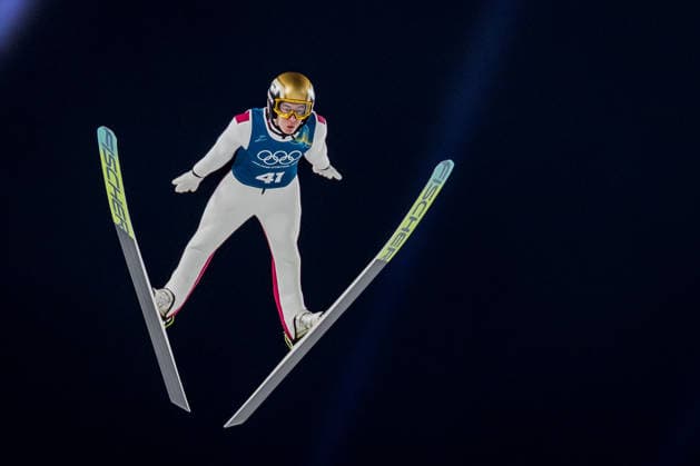 OLYMPICS - Winter Olympic Games, Olympische Spiele, Olympia, OS Milano Cortina 2026 VAL DI FIEMME,ITALY,05.FEB.26 - OLYMPICS, Ski jumping, Skispringen, Ski, nordisch - Winter Olympic Games Milano Cortina 2026, preview, normal hill, training, men. Image shows Stefan Kraft (AUT).  GEPAxpictures xMatthiasxTrinkl
