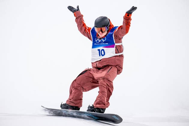 260205 Eli Bouchard of Canada competes in men™s snowboard big air qualification during day -1 of the 2026 Winter Olympics on February 5, 2026 in Livigno. Photo: Vegard Grott BILDBYRAN kod VG VG0858 bbeng Olympic Games, Olympische Spiele, Olympia, OS olympics winter olympics os ol olympiska spel vinter-os olympiske leker milano cortina 2026 milan cortina 2026 milano cortina 2026 olympic games milano cortina 2026 winter olympic games milano cortina-os milano cortina-ol vinter-ol qualification kvalifisering snowboard big air snobrett kanada jubel *** 260205 Eli Bouchard of Canada competes in men™s snowboard big air qualification during day 1 of the 2026 Winter Olympics on February 5, 2026 in Livigno Photo Vegard Grott BILDBYRAN code VG VG0858 bbeng olympic games olympics winter olympics os ol olympic games winter os olympic games milano cortina 2026 milan cortina 2026 milano cortina 2026 olympic games milano cortina 2026 winter olympic games milano cortina os milano cortina ol winter ol qualification qualification snowboard big air snobrett kanada jubel  Copyright: VEGARDxGRoTT BB260205VG077