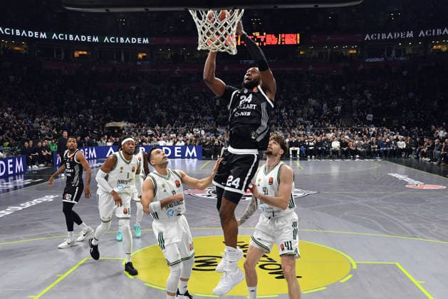 PARTIZAN vs PANATHINAIKOS BRUNO FERNANDO, basketball player of Partizan, during the Euroleague match against Panathinaikos, at Belgrade Arena. Belgrade, 05.02.2026. photo: MN PRESS BASKETBALL, EUROLEAGUE, PARTIZAN, PANATHINAIKOS Belgrade Belgrade Arena Serbia Copyright: xMarkoxMetlasx xMNxPressx