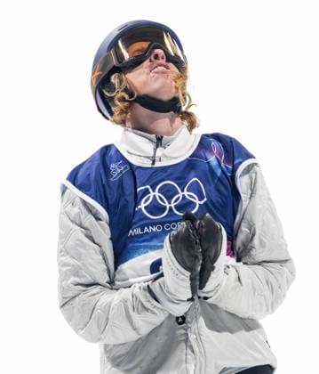 OLYMPICS - Winter Olympic Games, Olympische Spiele, Olympia, OS Milano Cortina 2026 LIVIGNO,ITALY,05.FEB.26 - OLYMPICS, SNOWBOARD - Winter Olympic Games Milano Cortina 2026, Big Air, qualification, men. Image shows Clemens Millauer (AUT).  GEPAxpictures xHaraldxSteiner