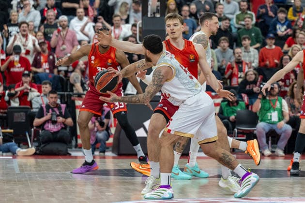 Justus Hollatz 21 FC Bayern Basketball , FC Bayern Basketball vs AS Monaco Basket, EuroLeague 27 Matchday, 05 02 2026 Munich Bavaria Germany Copyright: xkolbert-press UlrichxGamelx