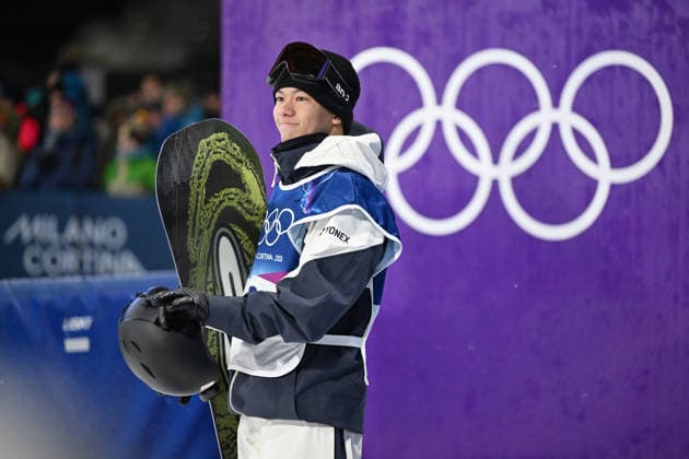 Ryoma Kimata (JPN), FEBRUARY 5, 2026 - Snowboarding : Men s Big Air Qualification during the Milano Cortina 2026 Olympic Winter games, Winterspiele,Spiele, Summer games at Livigno Snow Park in Livigno, Italy.  aflo_318619393