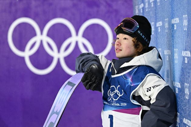 Taiga Hasegawa (JPN), FEBRUARY 5, 2026 - Snowboarding : Men s Big Air Qualification during the Milano Cortina 2026 Olympic Winter games, Winterspiele,Spiele, Summer games at Livigno Snow Park in Livigno, Italy.  aflo_318619395