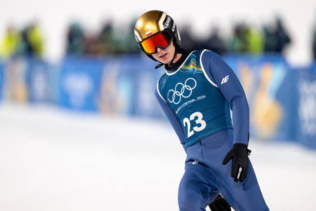 OLYMPICS - Winter Olympic Games, Olympische Spiele, Olympia, OS Milano Cortina 2026 VAL DI FIEMME,ITALY,05.FEB.26 - OLYMPICS, Ski jumping, Skispringen, Ski, nordisch - Winter Olympic Games Milano Cortina 2026, preview, normal hill, training, men. Image shows Pawel Wasek (POL).  GEPAxpictures xOliverxLerch