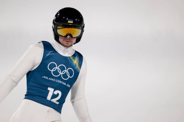 OLYMPICS - Winter Olympic Games, Olympische Spiele, Olympia, OS Milano Cortina 2026 VAL DI FIEMME,ITALY,05.FEB.26 - OLYMPICS, Ski jumping, Skispringen, Ski, nordisch - Winter Olympic Games Milano Cortina 2026, preview, normal hill, training, men. Image shows Vitaliy Kalinichenko (UKR).  GEPAxpictures xOliverxLerch