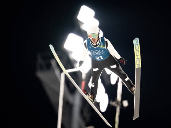 OLYMPICS - Winter Olympic Games, Olympische Spiele, Olympia, OS Milano Cortina 2026 VAL DI FIEMME,ITALY,05.FEB.26 - OLYMPICS, Ski jumping, Skispringen, Ski, nordisch - Winter Olympic Games Milano Cortina 2026, preview, normal hill, training, men. Image shows Roman Koudelka (CZE).  GEPAxpictures xOliverxLerch