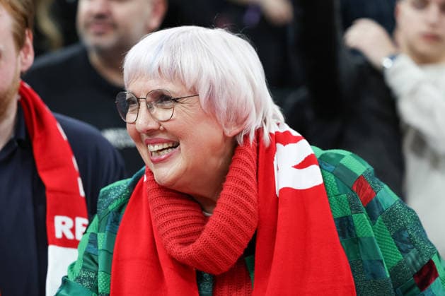 Politician Claudia Roth, GER, FC Bayern Basketball vs AS Monaco, Basketball, Euroleague, Matchday 27, Season 2025 2026, 05 02 2026, GER, FC Bayern Basketball vs AS Monaco, Basketball, Euroleague, Matchday 27, Season 2025 2026, 05 02 2026 Munich Copyright: xEibner-Pressefoto JennixMaulx EP_JML