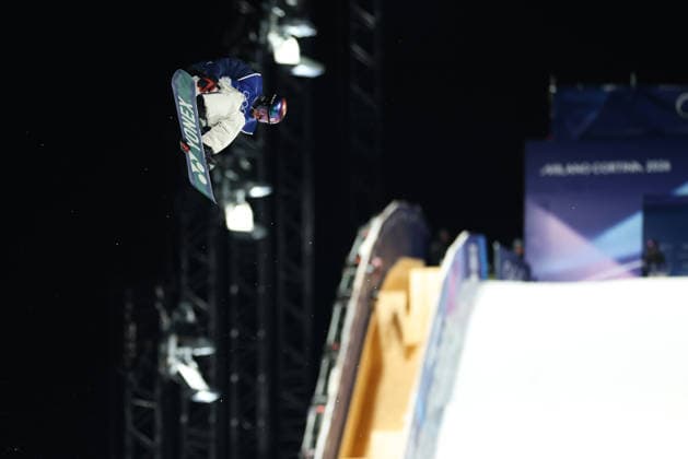 Kira Kimura (JPN), FEBRUARY 5, 2026 - Snowboarding : Men s Big Air Qualification during the Milano Cortina 2026 Olympic Winter games, Winterspiele,Spiele, Summer games at Livigno Snow Park in Livigno, Italy.  aflo_318630302