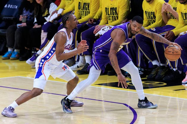 Basketball, NBA, Los Angeles Lakers - Philadelphia 76ers