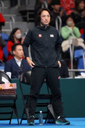 Go Soeda (JPN), FEBRUARY 6, 2026 - Tennis : 2026 Davis Cup Final Qualifier Round 1 between Japan - Austria at Ariake Colosseum, Tokyo, Japan. Noxthirdxpartyxsales  aflo_318651959