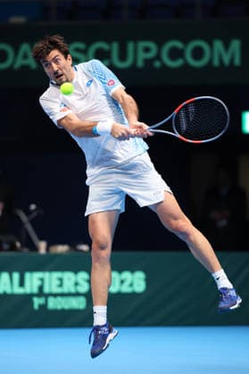Sebastian Ofner (AUT), FEBRUARY 6, 2026 - Tennis : 2026 Davis Cup Final Qualifier Round 1 between Japan - Austria at Ariake Colosseum, Tokyo, Japan. Noxthirdxpartyxsales  aflo_318652038