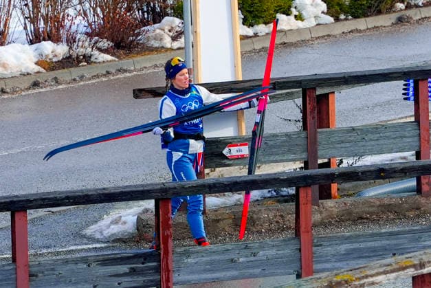 BEER Val di Fiemme, Italy 20260206. Kristin Austgulen Fosnaes on her way to training before the Winter Olympics in Milano Cortina 2026.Photo: Lise Aserud NTB Val di Fiemme Italy EDITORIAL USE ONLY. RESTRICTED USE FOR BETTING COMPANIES Ref:_SPO9l6epRX1hXQ.jpg *** BEER Val di Fiemme, Italy 20260206 Kristin Austgulen Fosnaes on her way to training before the Winter Olympics in Milano Cortina 2026 Photo Lise Aserud NTB Val di Fiemme Italy EDITORIAL USE ONLY RESTRICTED USE FOR BETTING COMPANIES  Copyright: xLisexAserudxx xNTBx