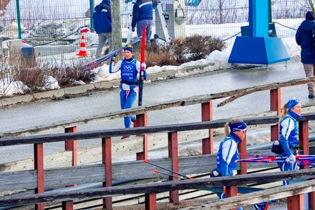 BEER Val di Fiemme, Italy 20260206. Kristin Austgulen Fosnaes on her way to training before the Winter Olympics in Milano Cortina 2026.Photo: Lise Aserud NTB Val di Fiemme Italy EDITORIAL USE ONLY. RESTRICTED USE FOR BETTING COMPANIES Ref:_SPOWW3O2sKKS3g.jpg *** BEER Val di Fiemme, Italy 20260206 Kristin Austgulen Fosnaes on her way to training before the Winter Olympics in Milano Cortina 2026 Photo Lise Aserud NTB Val di Fiemme Italy EDITORIAL USE ONLY RESTRICTED USE FOR BETTING COMPANIES  Copyright: xLisexAserudxx xNTBx