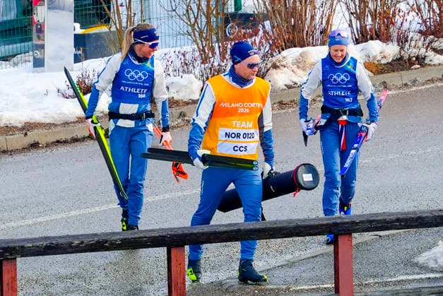 BEER Val di Fiemme, Italy 20260206. Kristin Austgulen Fosnaes on her way to training before the Winter Olympics in Milano Cortina 2026.Photo: Lise Aserud NTB Val di Fiemme Italy EDITORIAL USE ONLY. RESTRICTED USE FOR BETTING COMPANIES Ref:_SPOOuurCzt-_Is.jpg *** BEER Val di Fiemme, Italy 20260206 Kristin Austgulen Fosnaes on her way to training before the Winter Olympics in Milano Cortina 2026 Photo Lise Aserud NTB Val di Fiemme Italy EDITORIAL USE ONLY RESTRICTED USE FOR BETTING COMPANIES  Copyright: xLisexAserudxx xNTBx
