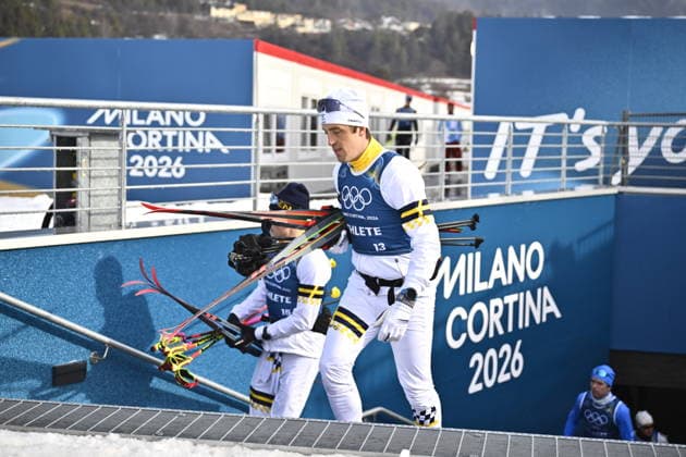 VAL DI FIEMME, ITALY 20260206 Calle Halfvarsson during training before the start of the Olympics. *** The image is included in the SPORTS PACKAGE. For others PAYMENT IMAGE ** VAL DI FIEMME ITALY x10430x *** VAL DI FIEMME, ITALY 20260206 Calle Halfvarsson during training before the start of the Olympics The image is included in the SPORTS PACKAGE For others PAYMENT IMAGE VAL DI FIEMME ITALY x10430x  Copyright: xChristinexOlsson TTx OLYMPICS 2026 SKIING