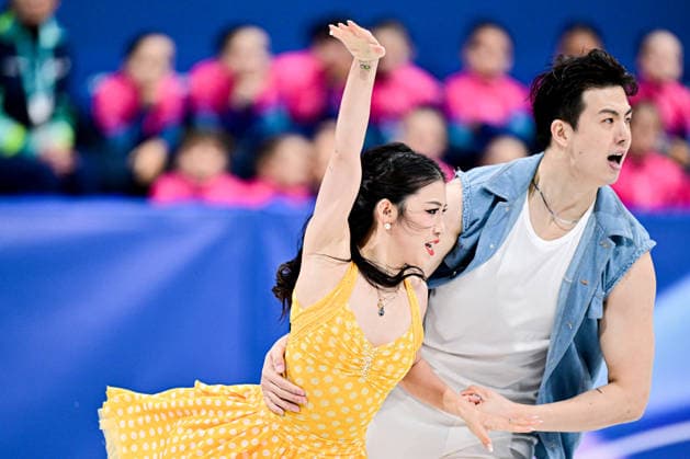 Shiyue WANG & Xinyu LIU (CHN), during Team Event - Ice Dance Rhythm Dance, at the Olympic Winter games, Winterspiele,Spiele, Summer games Milano Cortina 2026, at Milano Ice Skating Arena, on February 6, 2026 in Milan, Italy. Noxthirdxpartyxsales  aflo_318665658