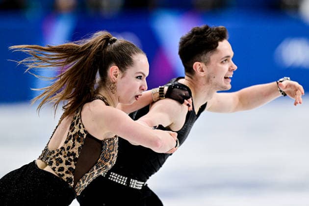 Sofiia DOVHAL & Wiktor KULESZA (POL), during Team Event - Ice Dance Rhythm Dance, at the Olympic Winter games, Winterspiele,Spiele, Summer games Milano Cortina 2026, at Milano Ice Skating Arena, on February 6, 2026 in Milan, Italy. Noxthirdxpartyxsales  aflo_318666371