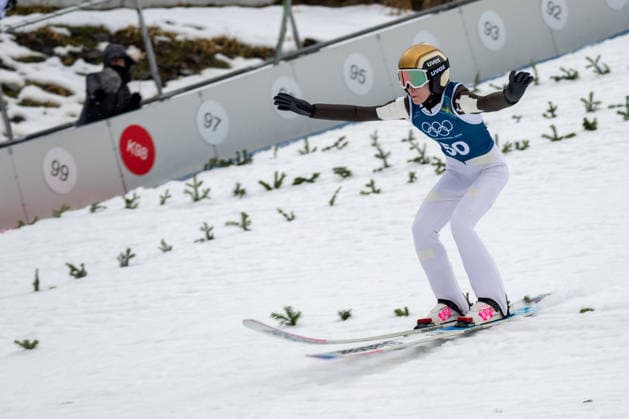 OLYMPICS - Winter Olympic Games, Olympische Spiele, Olympia, OS Milano Cortina 2026 VAL DI FIEMME,ITALY,06.FEB.26 - OLYMPICS, Ski jumping, Skispringen, Ski, nordisch - Winter Olympic Games Milano Cortina 2026, preview, normal hill, training, women. Image shows Nika Prevc (SLO).  GEPAxpictures xOliverxLerch