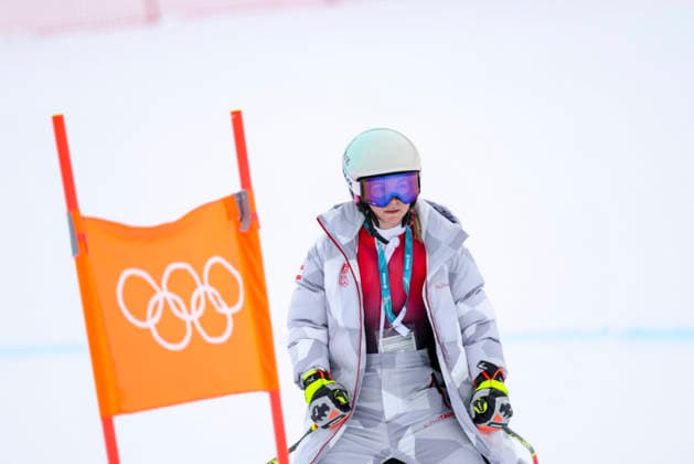 OLYMPICS - Winter Olympic Games, Olympische Spiele, Olympia, OS Milano Cortina 2026 CORTINA D AMPEZZO,ITALY,06.FEB.26 - OLYMPICS, ALPINE SKIING - Winter Olympic Games Milano Cortina 2026, preview, downhill training, women. Image shows Ariane Raedler (AUT).  GEPAxpictures xMaticxKlansek