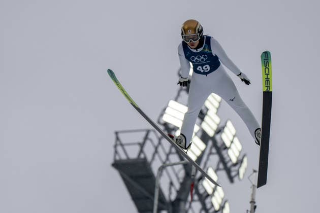 OLYMPICS - Winter Olympic Games, Olympische Spiele, Olympia, OS Milano Cortina 2026 VAL DI FIEMME,ITALY,06.FEB.26 - OLYMPICS, Ski jumping, Skispringen, Ski, nordisch - Winter Olympic Games Milano Cortina 2026, preview, normal hill, training, women. Image shows Nozomi Maruyama (JPN).  GEPAxpictures xOliverxLerch