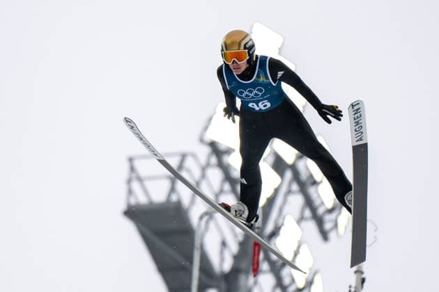 OLYMPICS - Winter Olympic Games, Olympische Spiele, Olympia, OS Milano Cortina 2026 VAL DI FIEMME,ITALY,06.FEB.26 - OLYMPICS, Ski jumping, Skispringen, Ski, nordisch - Winter Olympic Games Milano Cortina 2026, preview, normal hill, training, women. Image shows Selina Freitag (GER).  GEPAxpictures xOliverxLerch