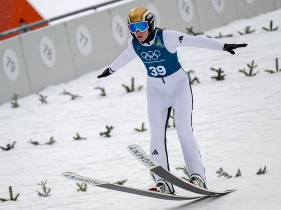 OLYMPICS - Winter Olympic Games, Olympische Spiele, Olympia, OS Milano Cortina 2026 VAL DI FIEMME,ITALY,06.FEB.26 - OLYMPICS, Ski jumping, Skispringen, Ski, nordisch - Winter Olympic Games Milano Cortina 2026, preview, normal hill, training, women. Image shows Eirin Maria Kvandal (NOR).  GEPAxpictures xOliverxLerch