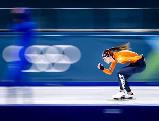 MILAN - Suzanne Schulting during a training session at the Milan Speed skating, Eisschnelllauf Stadium. The speed skaters are preparing for their participation in the Winter Olympics. SEM VAN DER WAL ANP xVIxANPxSportx xxANPxIVx 549796815 originalFilename: 549796815.jpg