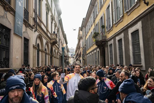 260206 Former football player Zlatan Ibrahimovic of Sweden carrying the Olympic Flame during the final day of the torch relay of the 2026 Winter Olympics on February 6, 2026 in Milan. Photo: Joel Marklund BILDBYRAN kod JM JM0782 bbeng Olympic Games, Olympische Spiele, Olympia, OS olympics winter olympics os ol olympiska spel vinter-os olympiske leker milano cortina 2026 milan cortina 2026 milano cortina 2026 olympic games milano cortina 2026 winter olympic games milano cortina-os milano cortina-ol vinter-ol fackelstafett sverige fotboll fotball football *** 260206 Former football player Zlatan Ibrahimovic of Sweden carrying the Olympic Flame during the final day of the torch relay of the 2026 Winter Olympics on February 6, 2026 in Milan Photo Joel Marklund BILDBYRAN kod JM JM0782 bbeng olympic games olympics winter olympics os ol olympiska spel vinter os olympiske leker milano cortina 2026 milan cortina 2026 milano cortina 2026 olympic games milano cortina 2026 winter olympic games milano cortina os milano cortina ol vinter ol torch relay sverige fotboll fotboll football football  Copyright: JOELxMARKLUND BB260206JM011