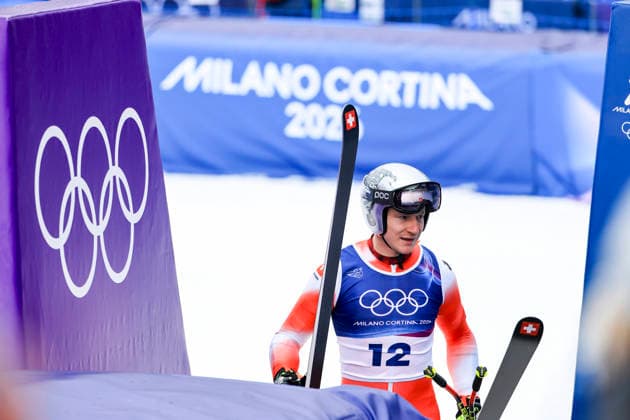 OLYMPICS - Winter Olympic Games, Olympische Spiele, Olympia, OS Milano Cortina 2026 BORMIO,ITALY,06.FEB.26 - OLYMPICS, ALPINE SKIING - Winter Olympic Games Milano Cortina 2026, preview, downhill training, men. Image shows Marco Odermatt (SUI).  GEPAxpictures xWolfgangxGrebien