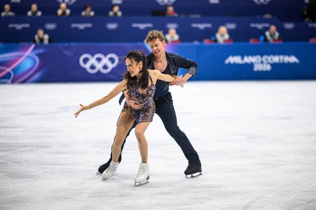 MILANO, ITALY - 6 FEBRUARY, 2026: USA, CHOCK Madison, BATES Evan - Olympics, Figure skating, Eiskunstlauf Team Event Ice Dance - Rhythm Dance  Copyright: xVITALIIxKLIUIEVx