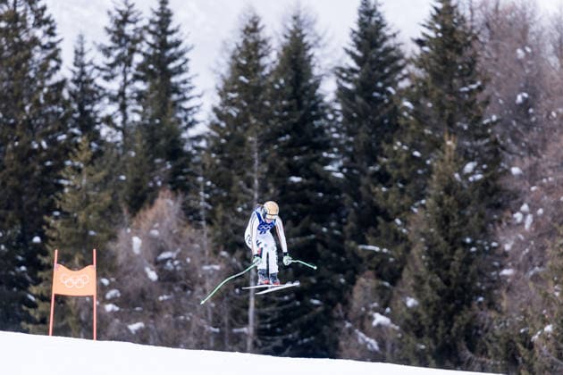 CORTINA, ITALY - FEBRUARY 6: Kira Weidle-Winkelmann (Germany) during the Women™s Downhill Training at the Milano Cortina 2026 Olympics at Tofane Alpine Skiing Centre on day 1 of the Milano Cortina 2026 Olympics on February 6, 2026 in Cortina, Italy. Editorial use only. Venezia Italy Copyright: xSteffiexWunderlx