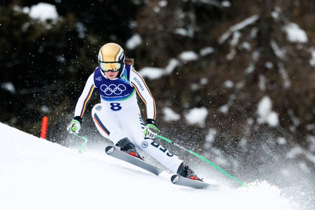 OLYMPICS - Winter Olympic Games, Olympische Spiele, Olympia, OS Milano Cortina 2026 CORTINA D AMPEZZO,ITALY,06.FEB.26 - OLYMPICS, ALPINE SKIING - Winter Olympic Games Milano Cortina 2026, preview, downhill training, women. Image shows Kira Weidle-Winkelmann (GER).  GEPAxpictures xMaticxKlansek