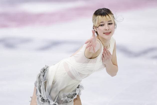 Milan Cortina Olympics: Figure skating, Eiskunstlauf Alysa Liu of the United States performs in the women s short program during the figure skating team event at the Milan Cortina Olympics at Milano Ice Skating Arena in Milan on Feb. 6, 2026.  A14AA0005249491P