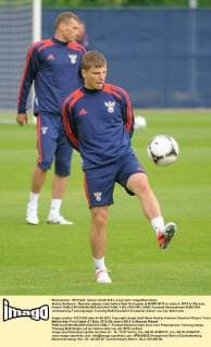 Football, EURO 2012, Training Russia
