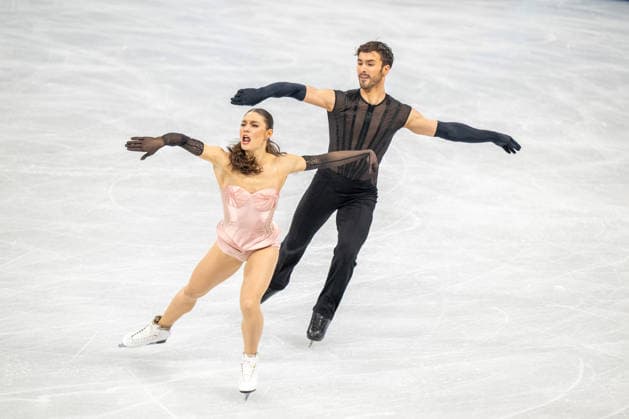 Figure skating, Eiskunstlauf - Milano Cortina 2026 Winter Olympics: Day 0 Laurence Fournier Beaudry and Guillaume Cizeron from France participate in the Winter Olympic Games, Olympische Spiele, Olympia, OS at the Milano Ice Skating Arena in Milano, Italy, on February 6, 2026. Milano Lombardia Italy  Copyright: xFedericoxManonix originalFilename:manoni-figuresk260206_npq1o.jpg