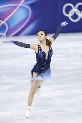 Milan Cortina Olympics: Figure skating, Eiskunstlauf Kaori Sakamoto of Japan performs in the women s short program during the figure skating team event at the Milan Cortina Olympics at Milano Ice Skating Arena in Milan on Feb. 6, 2026.  A14AA0005249534P